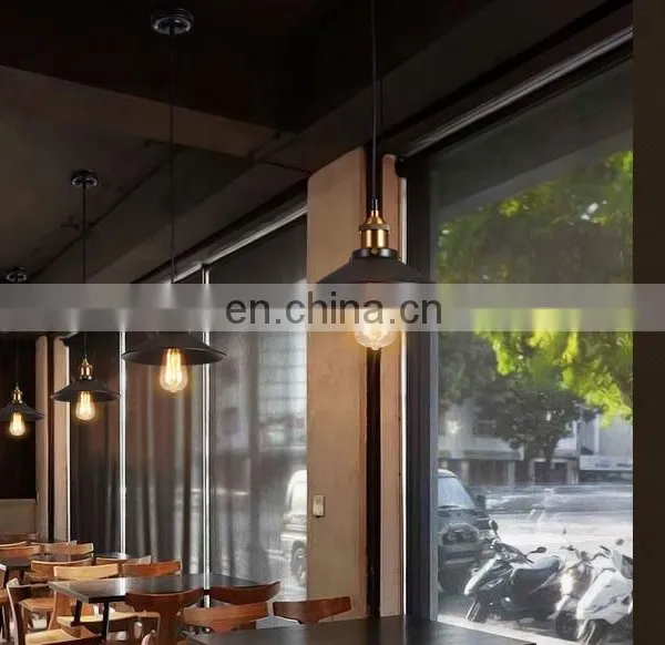 Restaurant Retro Chandelier Lights Kitchen Rustic Iron Industrial Loft Vintage Pendant Lighting Lamp photo-4