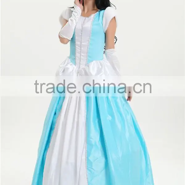 Walson Party Prom Dress Long Dress Halloween Costume Ball Gown Dress Cinderella Princess Costume photo-3