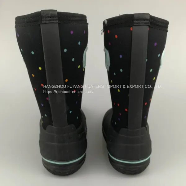 Neoprene Rain Boots,Cheap Lady Neoprene Boots, Neoprene Ladies Boots,Female Neoprene Shoes,Women Neoprene Boots photo-4