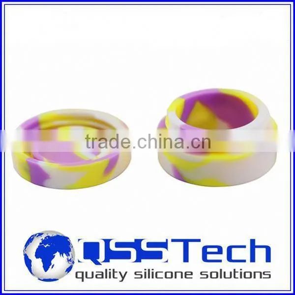 High Quality 7ml Customized Small Caviar Glass Jars/ Oil Dab Wax Container/ Silicone Wax and Oil Container