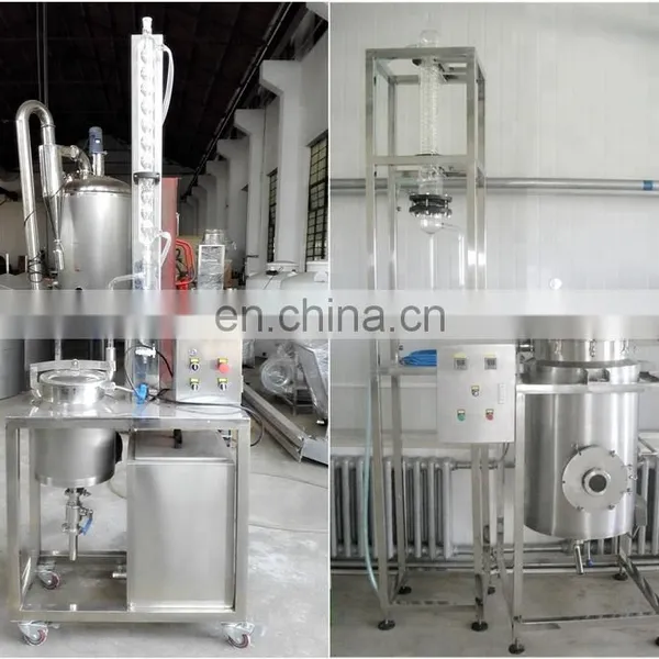 Mini Essential Oil Distillation Equipment Lab Essential Oils Extracting Machine Laboratory Steam Distiller Cheap Price for Sale photo-2