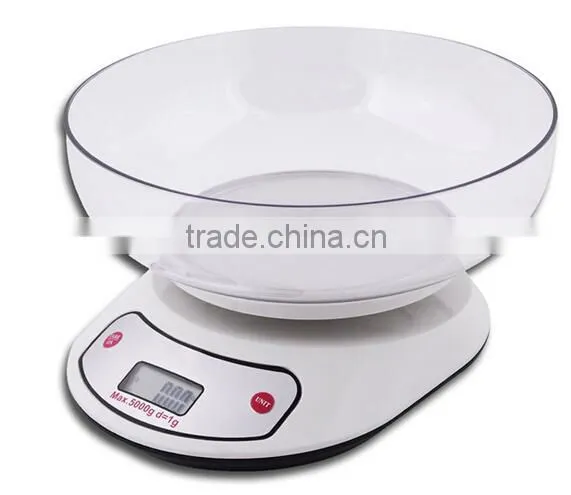 KH Free Design Cute Kitchen Scale With Bowl photo-3