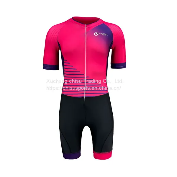 Chisusport Sublimation Short Track Speed Tops Bike Team Quick Dry Breathable Shirt T-shirt Cut Resistant Suit Teamwear Custom Oem photo-5