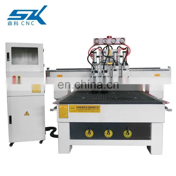 Pneumatic System CNC Router Wood Cutting Machine Pneumatic With ATC Wooden Cutting Machine photo-4
