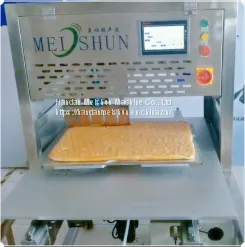 Best Supplier Cake Cutter Ultrasonic Cutting Machine for Cream Mousse Cake Multilayer Cake Sandwich Toast Pizza photo-3