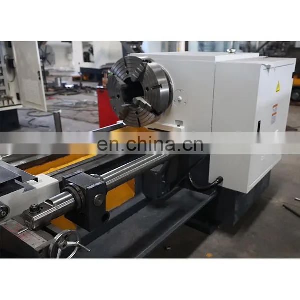 Lathe Machine Q1319 200mm Big Spindle Bore Pipe Threading Lathe Machine With CE Protection photo-4