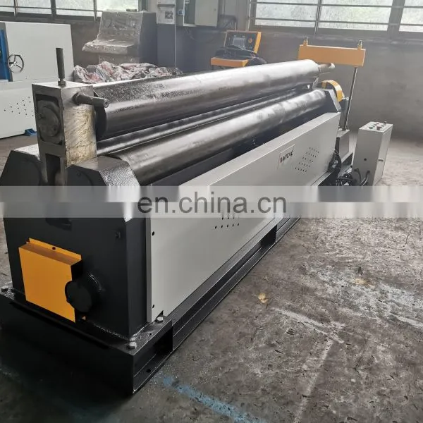 W11-8x2500 Factory Outlet Sheet Metal Plate Mechanical Three Rolling Machine photo-3