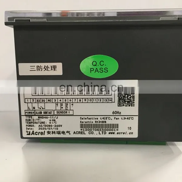 Acrel WHD46-33/C Measuring Temperature and Humidity With Sensors With RS-485 Communication Interface, Modbus Protocol photo-3