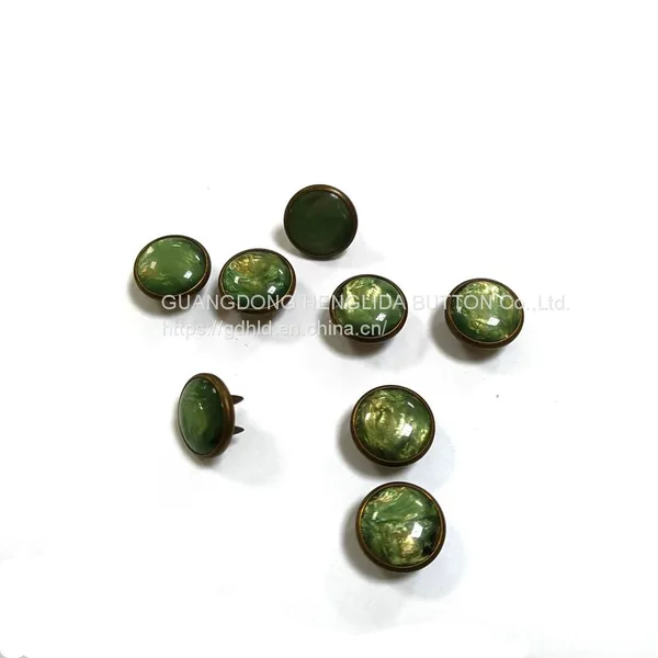 HLD Factory Wholesale Color BRASS&SS 16L 18L Pearl Prong Snap Button for Clothes photo-4