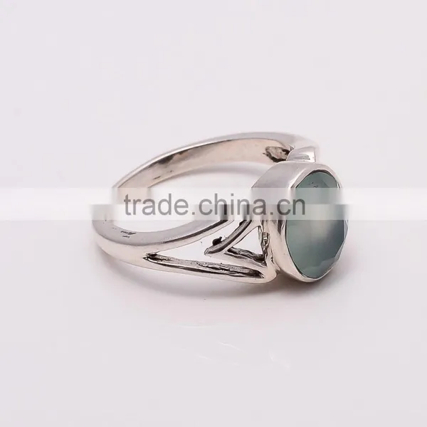 Chalcedony Ring,925 Sterling Silver Jewelry Wholesale,WHOLESALE SILVER JEWELRY,SILVER EXORTER,SILVER JEWELRY FROM INDIA photo-2