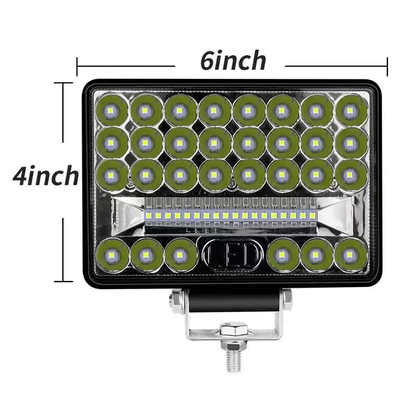 5 Inch LED Work Light 48LED Lights144W Suitable for Cars Trucks t for Jeep ATV UTV SUV Truck Boat photo-2