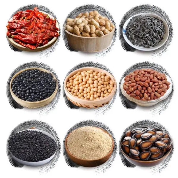 Automatic Peanut Roasting Machine With Temperature Control System