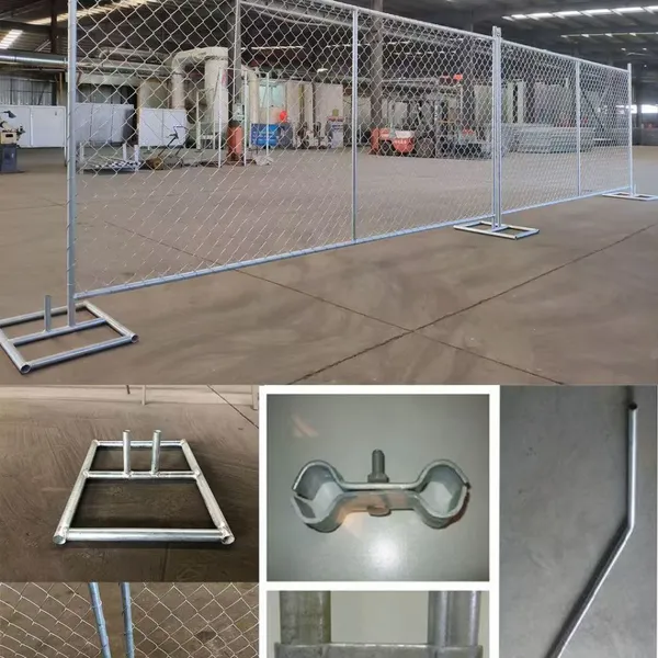 Chain Link Temporary Fence for Event Crowd Control With 1.2m Height photo-3