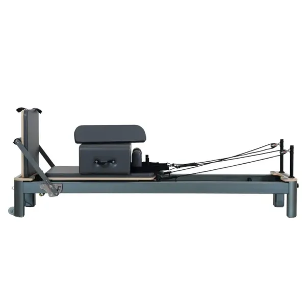 Anodized Gunmetal Gray Pilates Reformer 4.0 – Premium Studio Edition