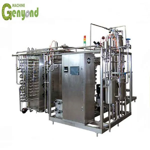 Automatic Sterilized Milk Processing Plant New Used Condition Steam Sterilization Equipment PLC Pump Core Components for Farm photo-2