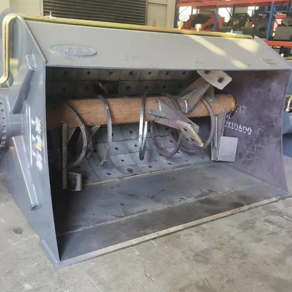 Customized Loader Bucket for Loader, Mobile Mixer Without Electricity photo-3