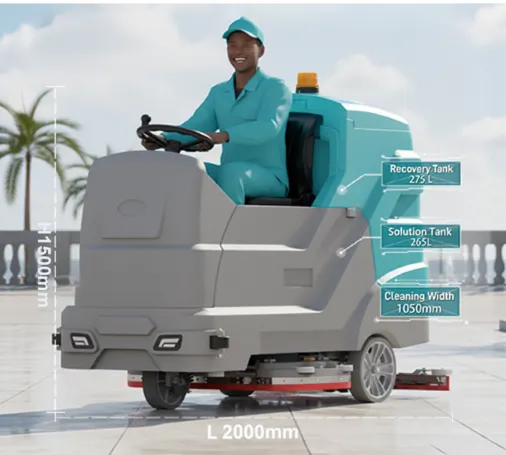 KARLER Industrial Floor Scrubber KL950