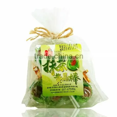 New Flavor Matcha Candy Added Plum Sweet Lollipop photo-3
