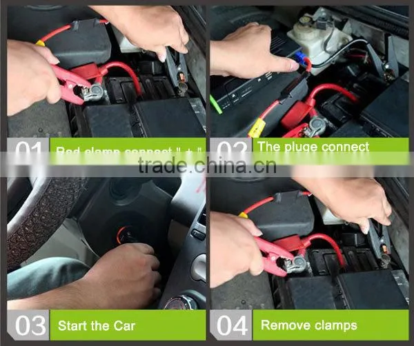 12V 12000mAh Multi Function Portable Car Jump Starter photo-6