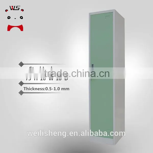 Industrial Single Door Steel Clothes Cabinet/Metal Locker/Steel Wardrobe photo-2