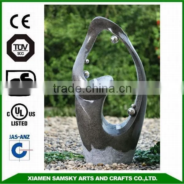 Fiberglass Bubble Design Home Garden Fountains