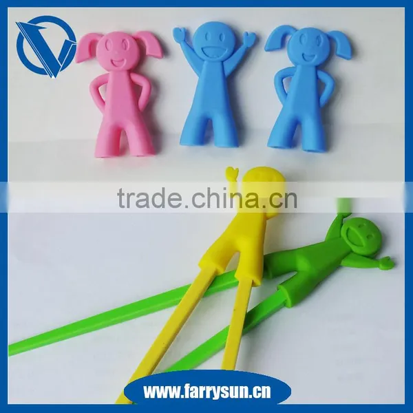 2016 FDA Silicone Rubber Kids Chopsticks photo-2
