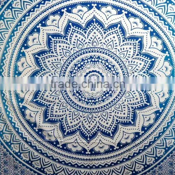 Mandala Printed Tapestry Custom Bed Sheets photo-2