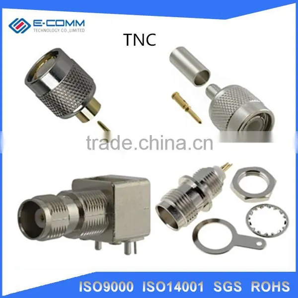 RF Application and Female Gender TNC Straight 4 Hole Square Flange Connector photo-2