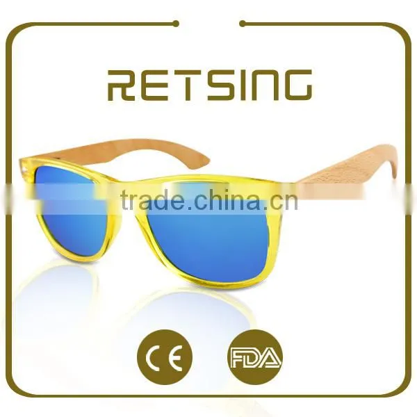 Summer Plastic With Bamboo Wood Glasses Wood Bamboo