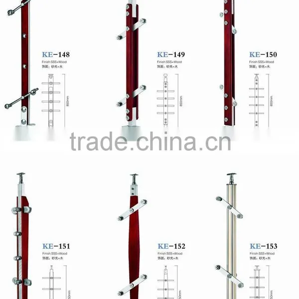 Good Quality Stainless Steel Stair Railing Post for Entrance Area photo-2