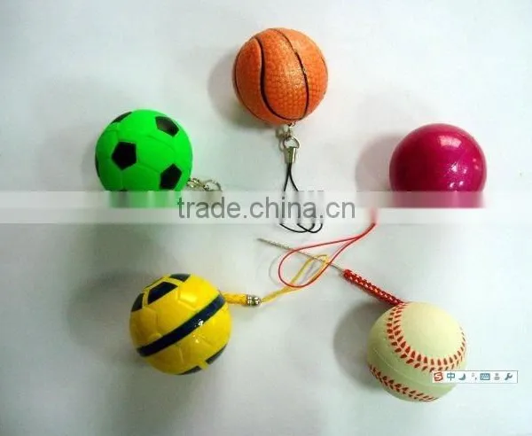 Sales Promotion Rubber Sport Ball Keychain photo-4