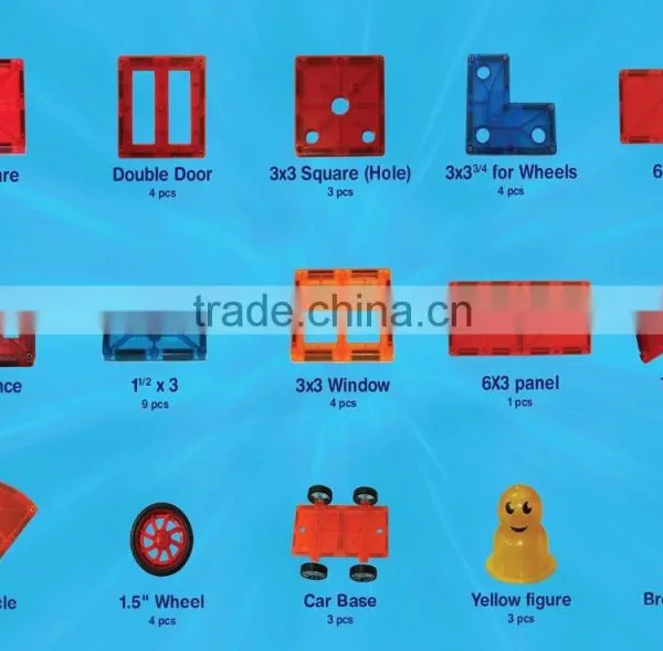 2016 Hot Sale Mag Wisdom Magnetic Building Toys,magnetic Construction Toys,magnetic Educational Toys photo-2