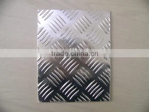 High Recommended 5 Bars Embossed Aluminum Sheet Floor photo-2