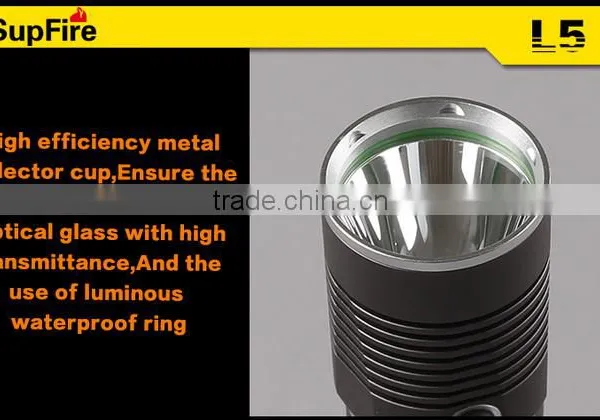 SupFire Aluminum Alloy Powerful Gem Torch photo-5