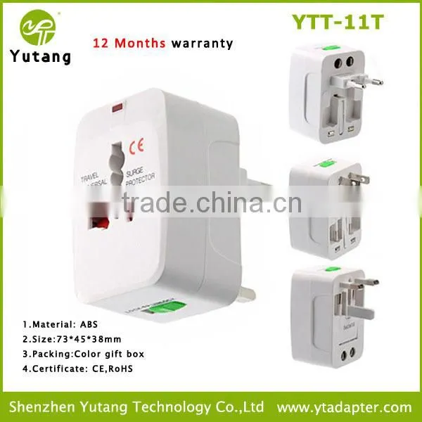 All-in-One Universal Travel Plug Adapter Socket Multi- Plug Socket For UK US AU EU Plug Quality Choice