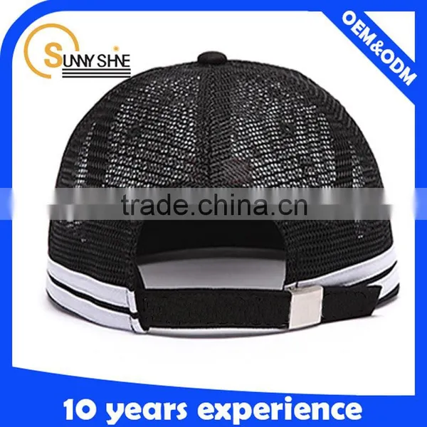 Wholesale Black 6 Panel Trucker Hat Custom Mesh Trucker Hat photo-4