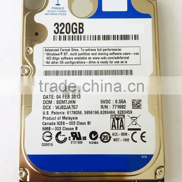 High Quality 320gb Used HDD 2.5inch Sata Laptop Details Internal Used Hdd photo-2