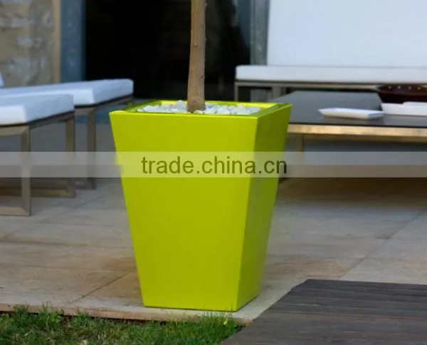 Fiberglass Planter Garden Decorative Flower Pot photo-3