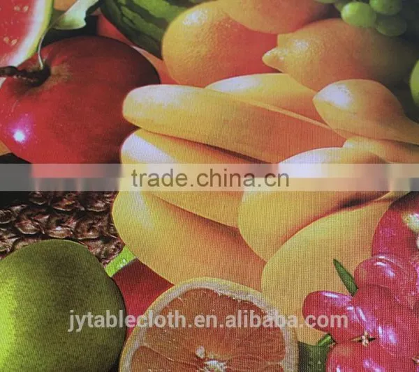 Design of Fruit PVC Compound Non-woven Tablecloth for Home photo-4