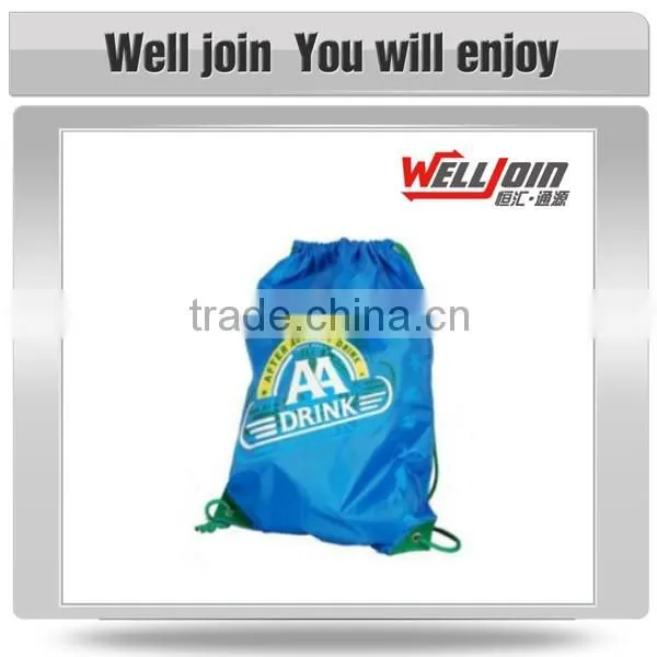 Newest Fashion Best Quality Yellow Drawstring Bag photo-2