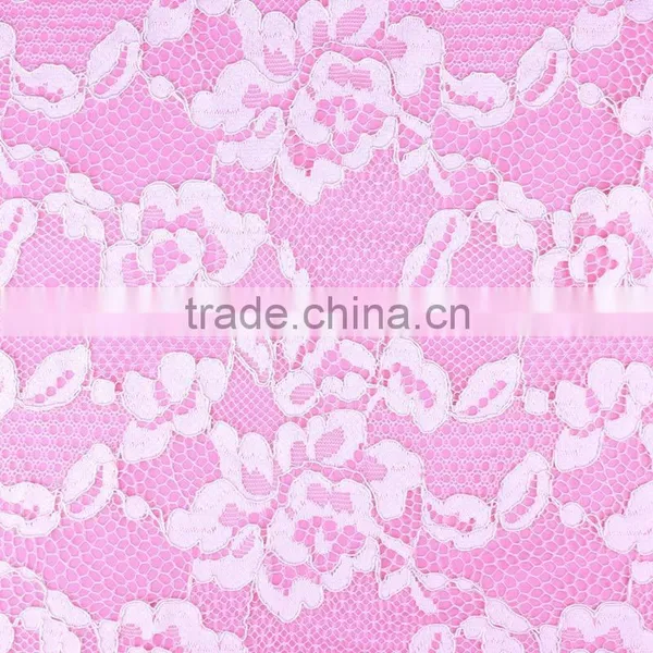 2016 Hot Selling Raschel Knit Cotton Nylon Fabric Lace Wedding Dresses photo-4