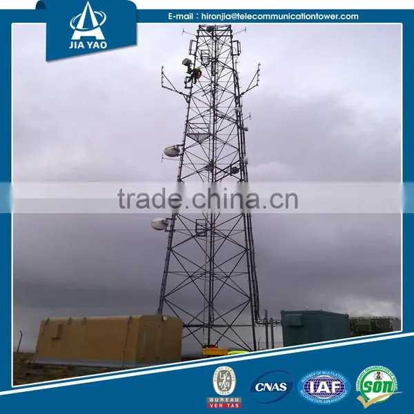 4 Legs High Resolution Tubular Self Supporting Lattice Tower photo-3