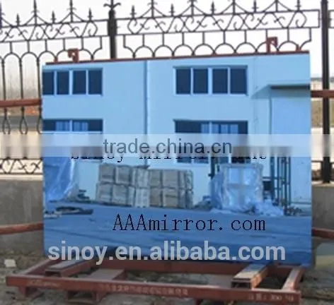 Decorative Blue Colored Mirror Glass, Blue Tinted Mirror Glass photo-5