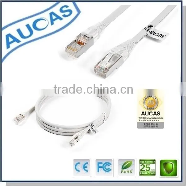Cat5e UTP White Flat Patch Cable/patch Cord Cable photo-6
