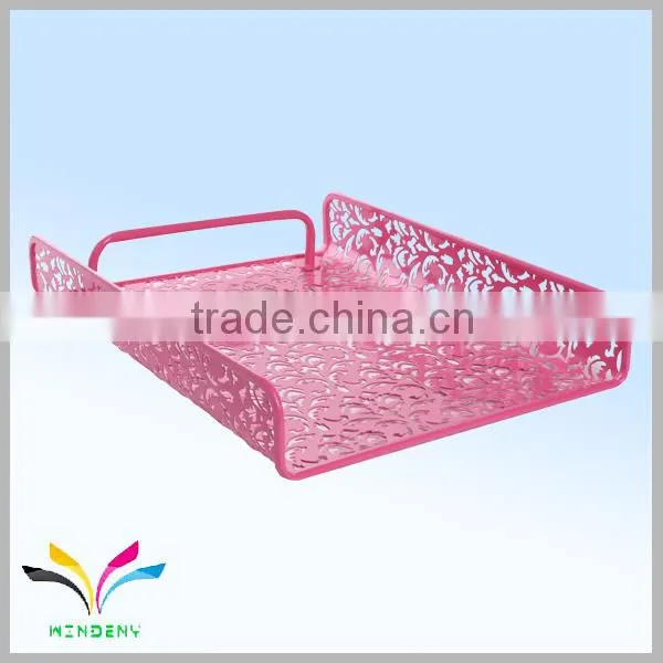 Made in China wholesale tray innovative novelty school wire mesh file holder