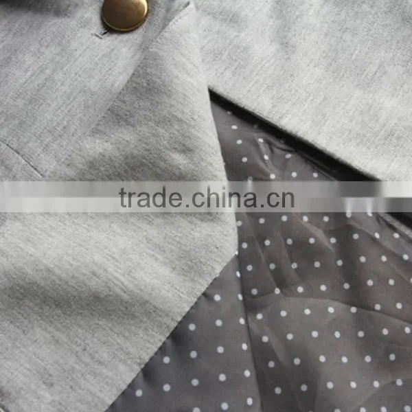 Garments Supplier New Fitness Cotton Model Blouse for Uniform photo-3