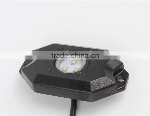 Newest Best 9w Led Rock Light RGB Truck Light 6000k Offroad Led Road Light for UTV photo-4