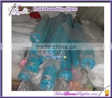 Light Blue Chair Sashes, Light Blue Satin Sashes for Special Events, Wedding Chair Covers photo-2