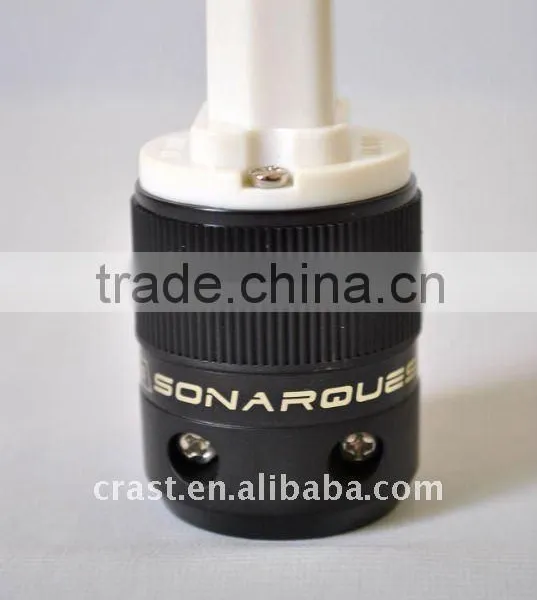 Audiocrast Milky R-Copper 15A IEC Power Plug for Hi End CD AMP types