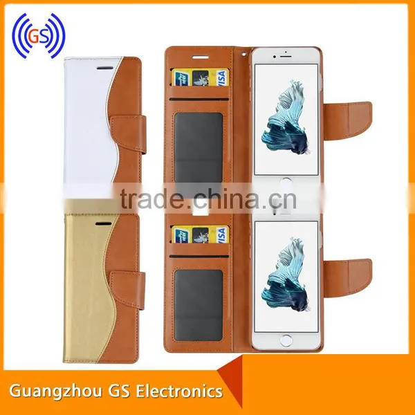 Wholesale Wallet Leather Cell Phone Case for Iphone 6S